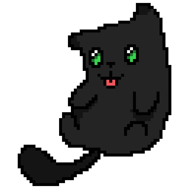 [9664c4] Black cat