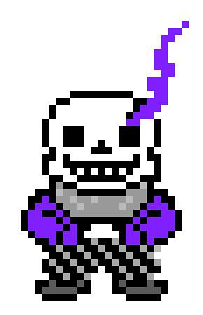 [9664c4] Void Sans' Overworld Sprite