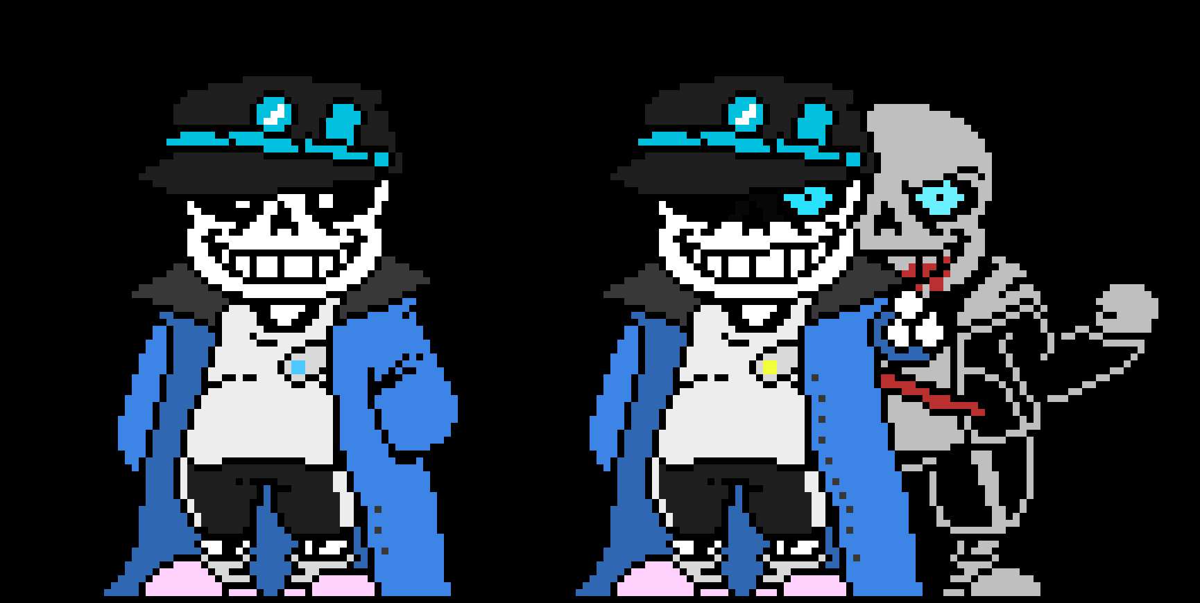Jotaro sans/Jojo sans. (SANSIFIED)