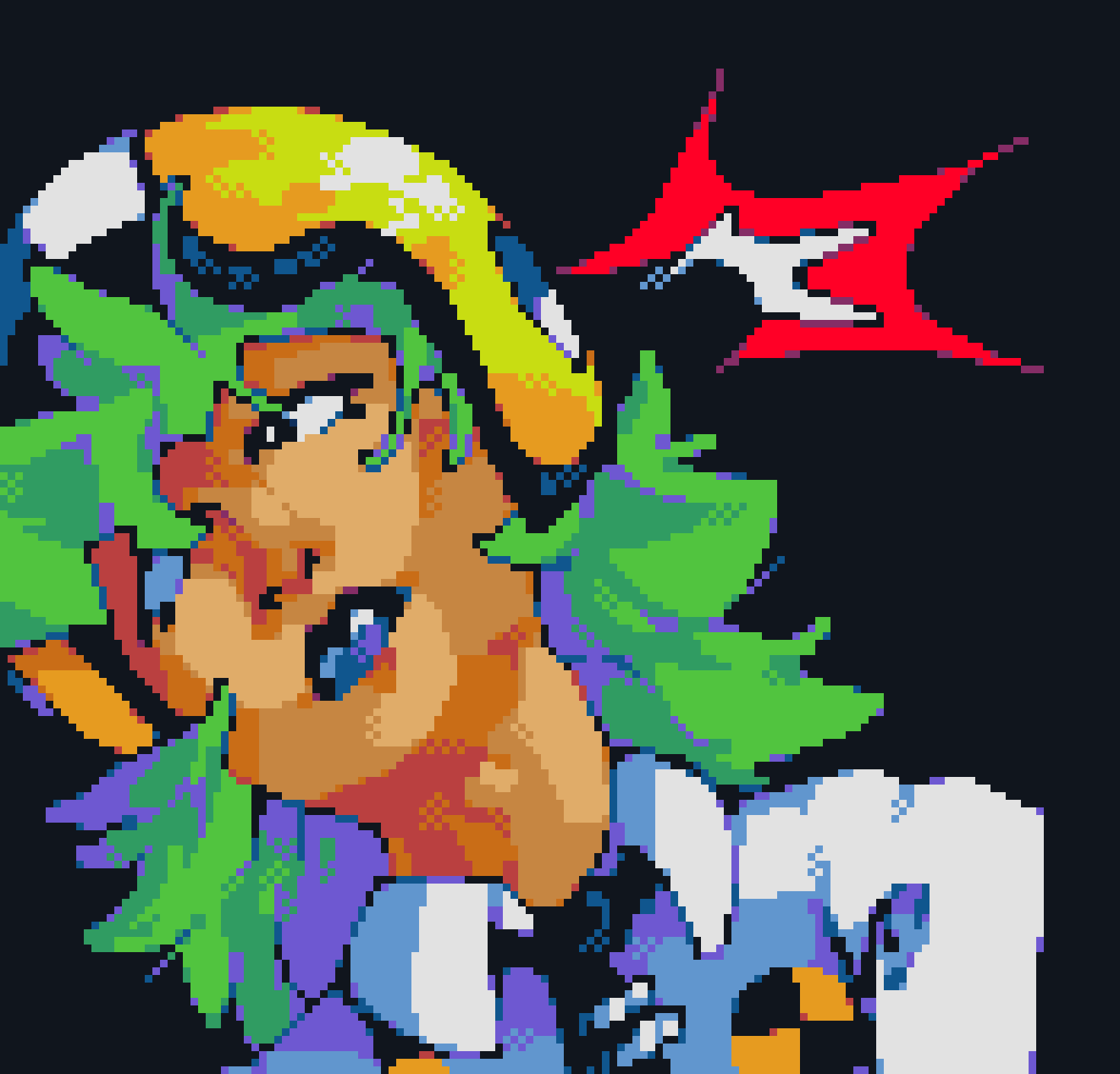 [8426a8] better yet take a 24color palette and test each color until one works bc its bound to happen