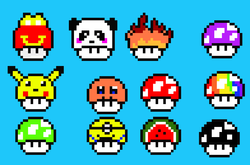 [9664c4] Mushroom Party