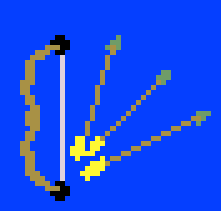 [9664c4] bow and arrow 
