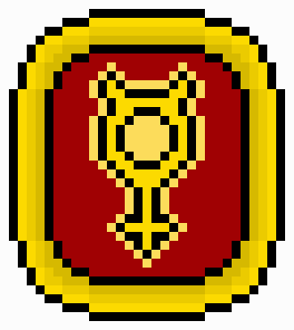 [9664c4] Mercury (Pagan Symbol)