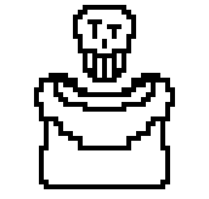 [224a35] papyrus why can't I draw your battle body god damn it