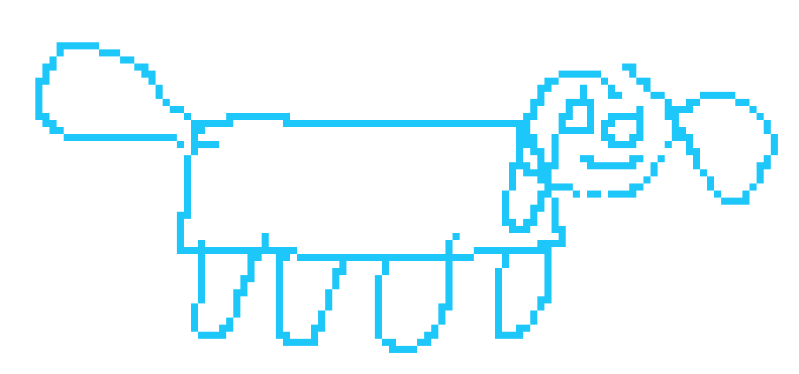 [9664c4] Werid dog i tried my best