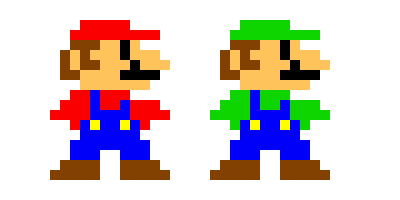 Mario And Luigi Sprite
