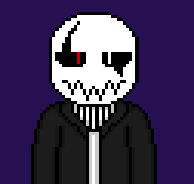 [0ae1f1] *makes bones stab through Mania, then a huge blaster fires from above him*