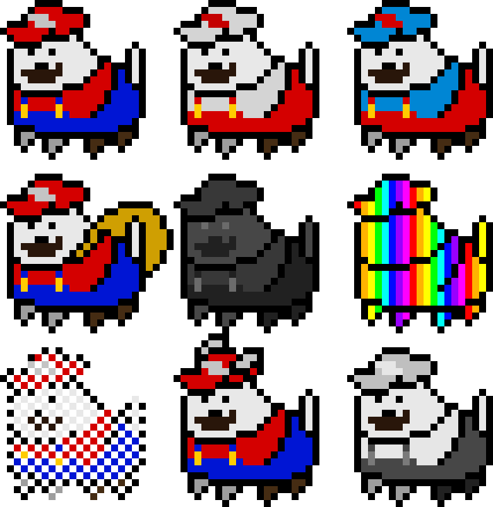 [9664c4] Annoying Dog In Super Mario - Power Ups