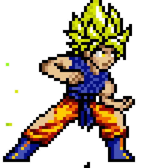 [993fcc] DBZ What If Goku Had Broly’s Potential? Super Saiyan God Lime Form W/Control 