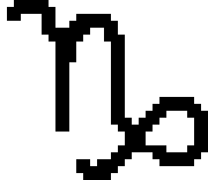[9664c4] Zodiac sign capricorn