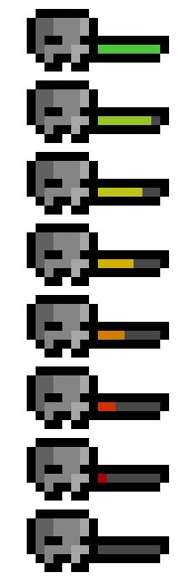 [01b461] Skull Health Bar