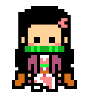 [88e87d] nezuko sprite