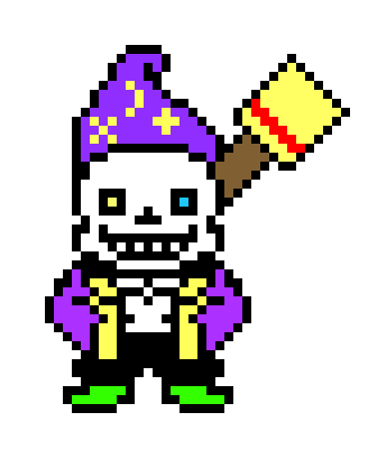 [9664c4] Wizard Sans (overworld)