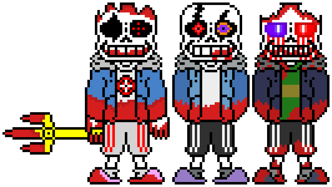 [d6b045] Terrifying Bloodshed Triad