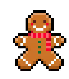 [e0e8a8] Gingerbread Man