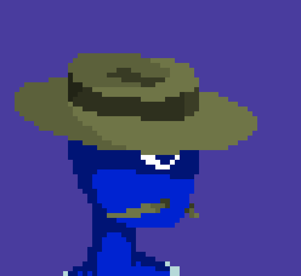 [236914] (the three drive out far- to the outer reaches of pam city. there is a large field here. they stop nearby and make their way deeper into the pit.)