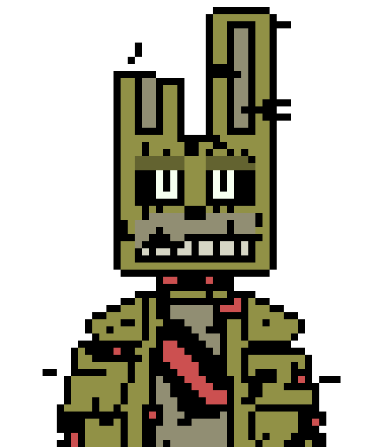 [b9de0d] back - withered bonnie