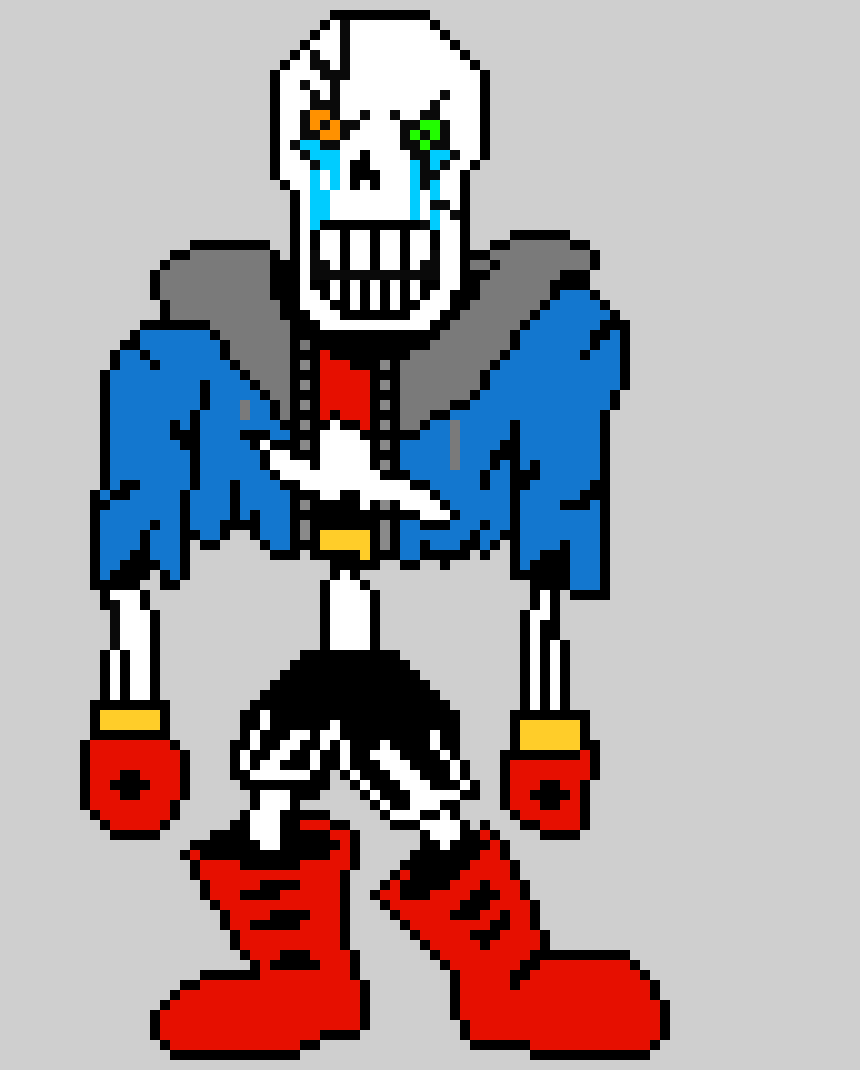 [672ebd] disbelief Papyrus Sprite