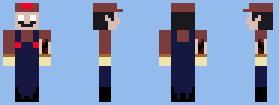 [a4a683] Minecraft Mario TOO LATE.EXE Skin