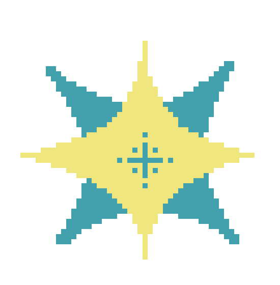 [7615b4] made a fucked up solar badge because i had no idea how to translate this into a sun-like thing