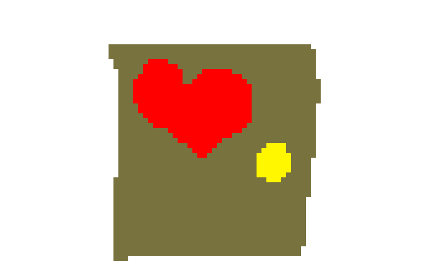 [455c10] heart door