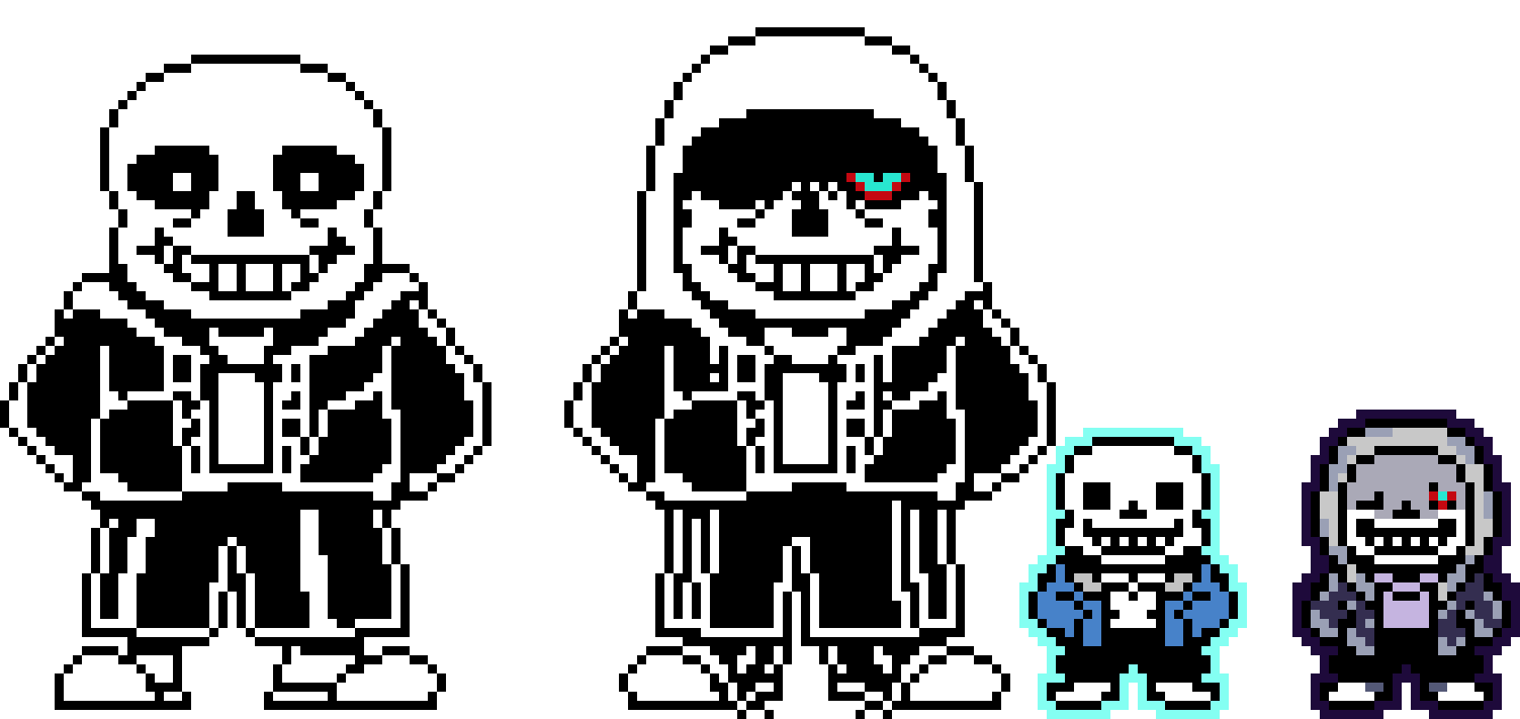 [9f5259] Dusttale Sans sprite 