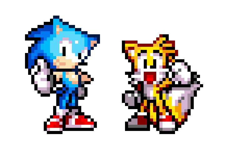 [9664c4] Sonic & Tails Friendship Heart Havoc - Sonic & Tails