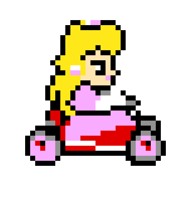 princess peach mario kart