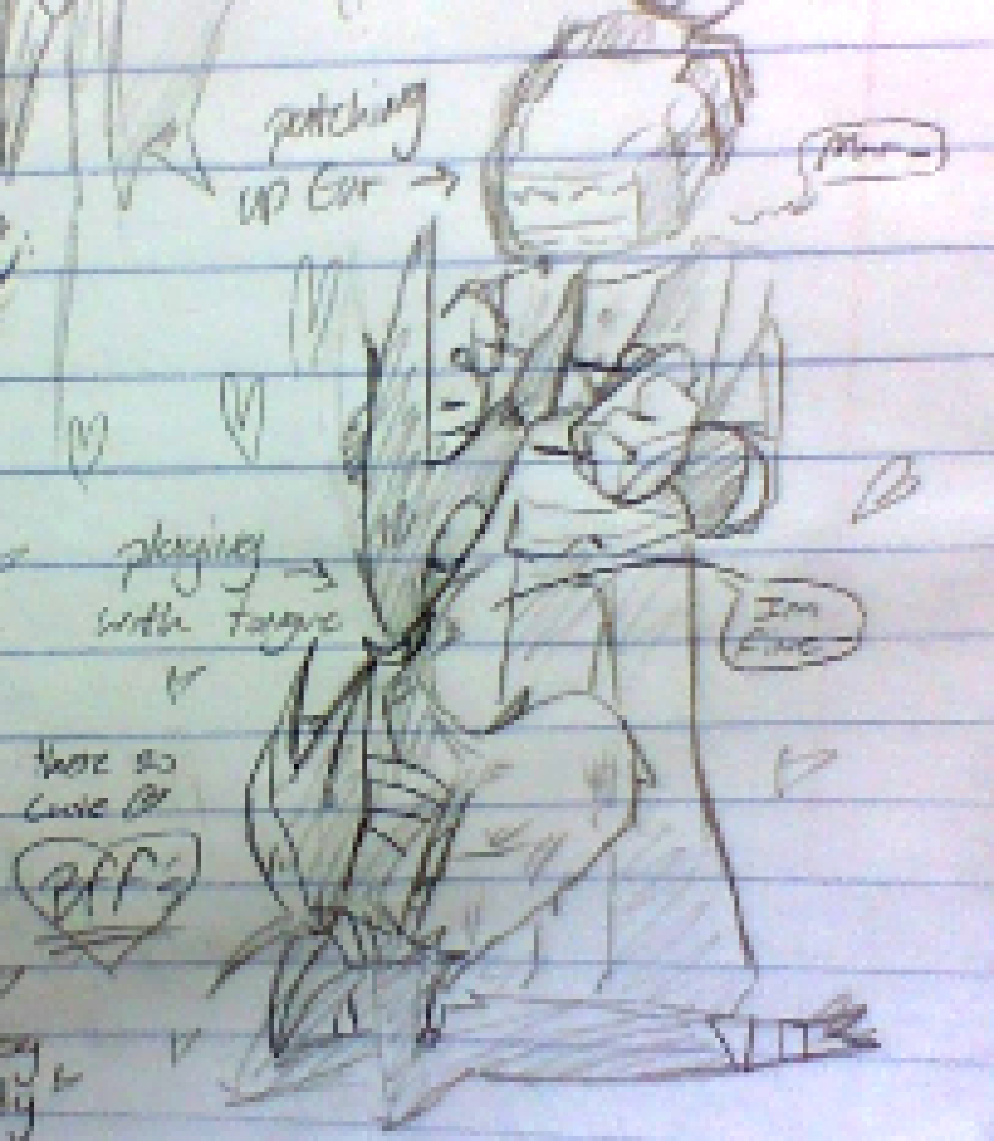 [d0698a] I know- my Caine art kinda sucks ass- BUT! imma info dump on ALL YALL!! | Aorta, in this AU, doesn't have multipul personalitys- shes schizophrenic! she talks to a shadow that only she can see-- ABEL fucking sucks, Caine is quiet, and Aorta is slightly crazy and lacks fear. shes very loopy! and I absolutely LOVE the name I came up for them! there are ships around Caine like Bluetooth (moon and Caine) and.. one with kinger called Royal teeth (disgusting)- SO! I made my own! its called TickleTooth! since my character can be represented by a feather and is very playful!! :"D