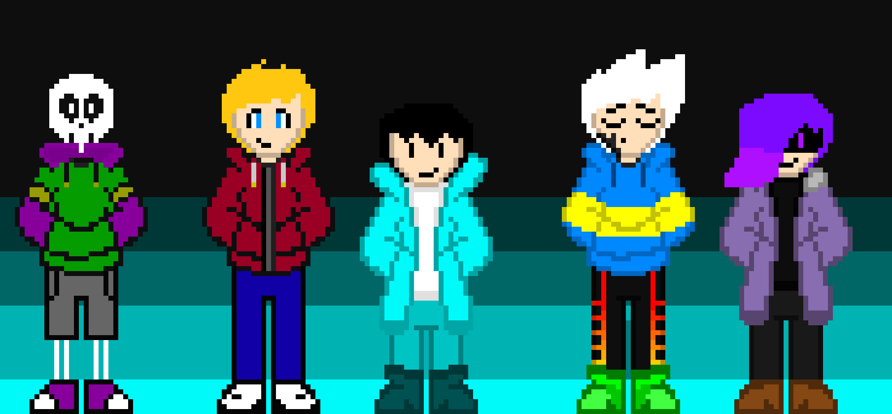 Cant get any more fucking unoriginal? All jackets all the same pose, come on! Do a little more with your characters! Its so boring with you all looking the same!