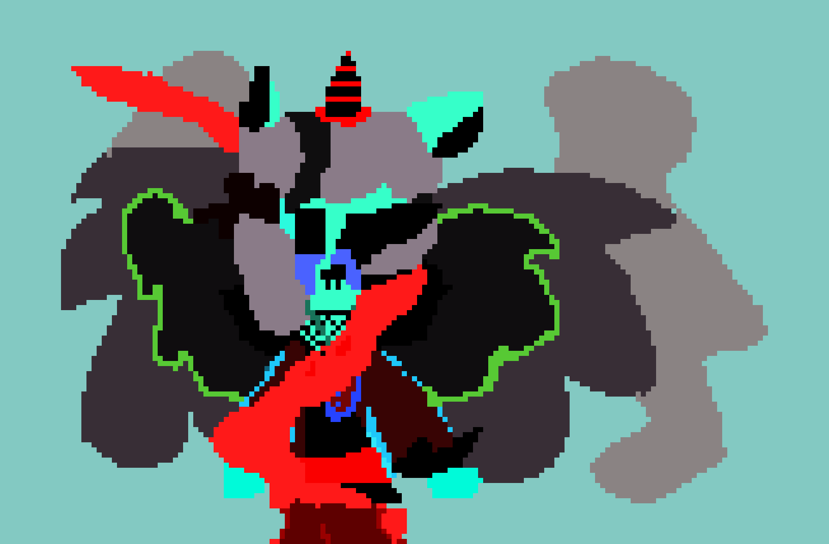 [904ba9] opens wings starts flapeing
