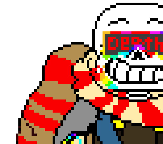[5c9b7c] Fell guy or someone vote - Fresh!Ink sans