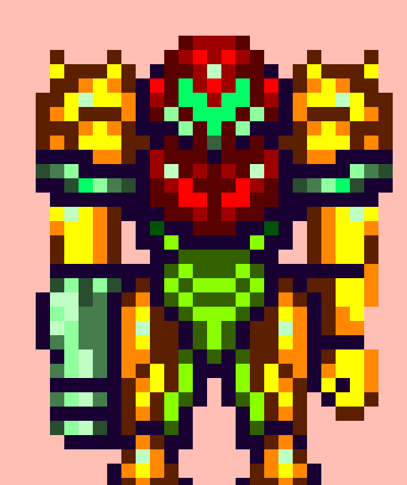 [58f7bb] And one more thing! I somehow zoomed out and I got more space but it was harder to place pixels in the right place. Is there a way where I can zoom in but still have as much room?