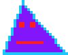[fce987] Triangle Person