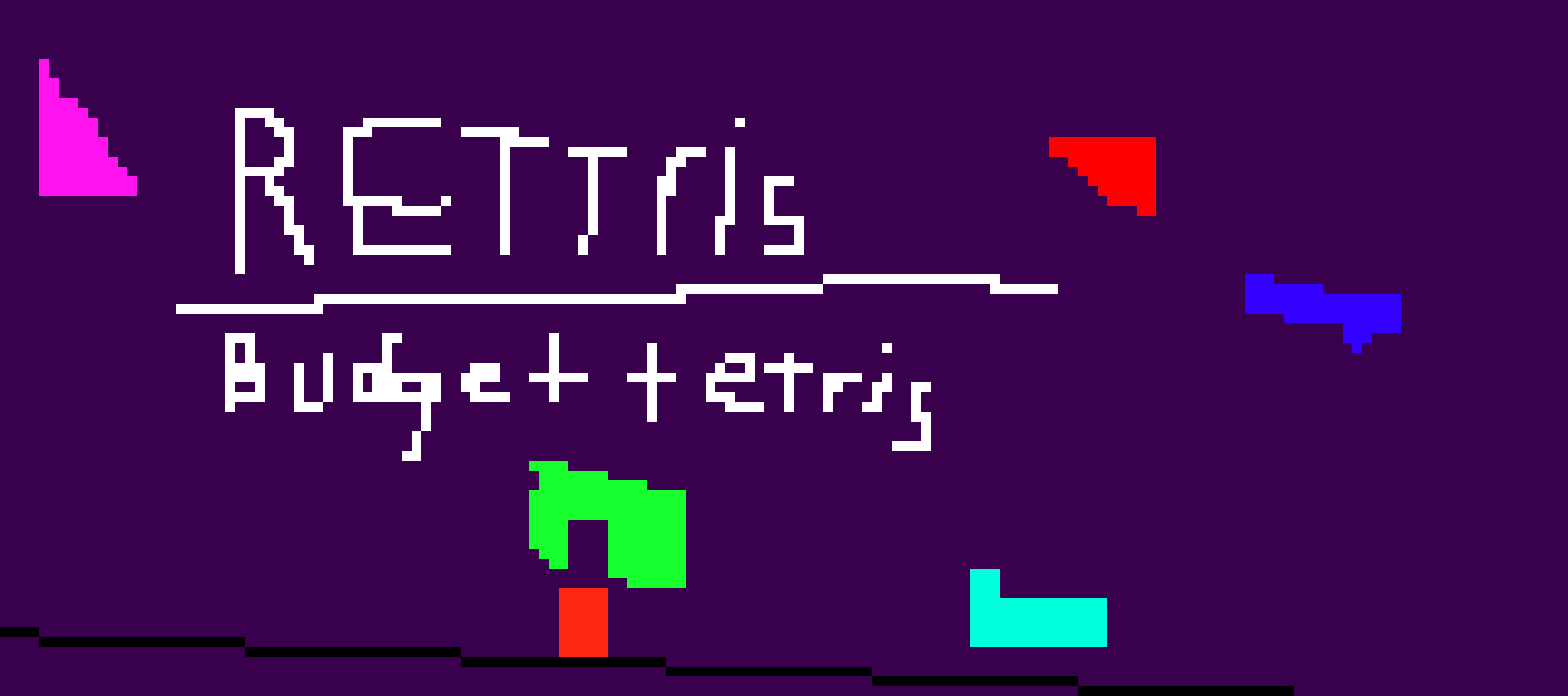 [224a35] rettris: budget tetris