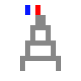 [43950f] build -eiffel tower