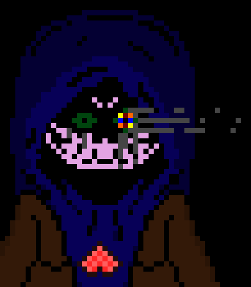 [c7b058] *Teleports away from the explosion*