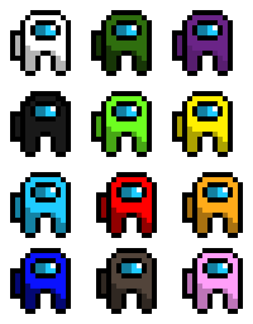 [cd3c33] among us all colors