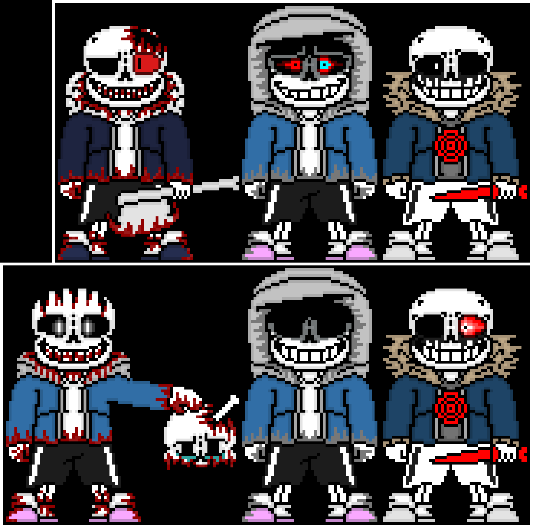 first two phases because why not- and im fucking bored