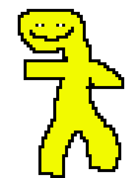 [7e0de7] yellow guy