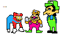 [b49724] Cursed Mario