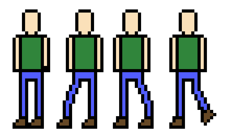 [9664c4] Walking man