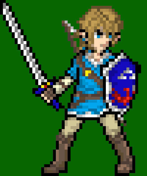 [d76556] -He sees the type of "game he is playing and gets weapons out- -Link (cleetus)