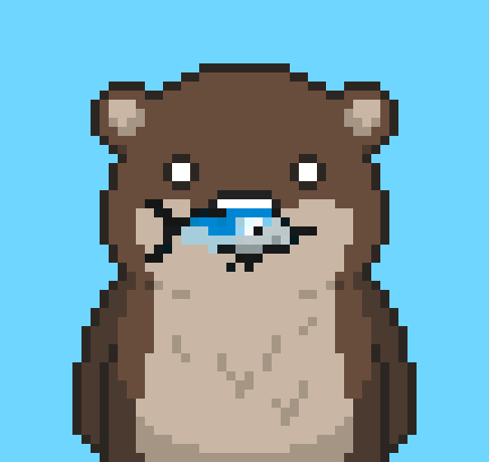 [4c3d3b] Otter Fish 4