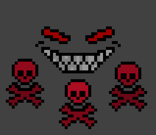 [9664c4] Evil Skull King
