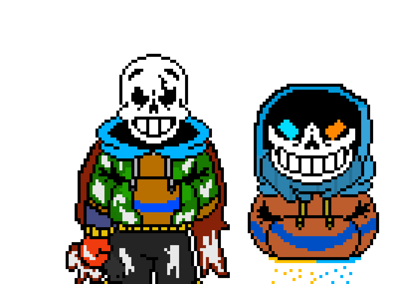 [9664c4] dustbelief!comic papyrus and ds comic sans phase 2:the lunatics wrath