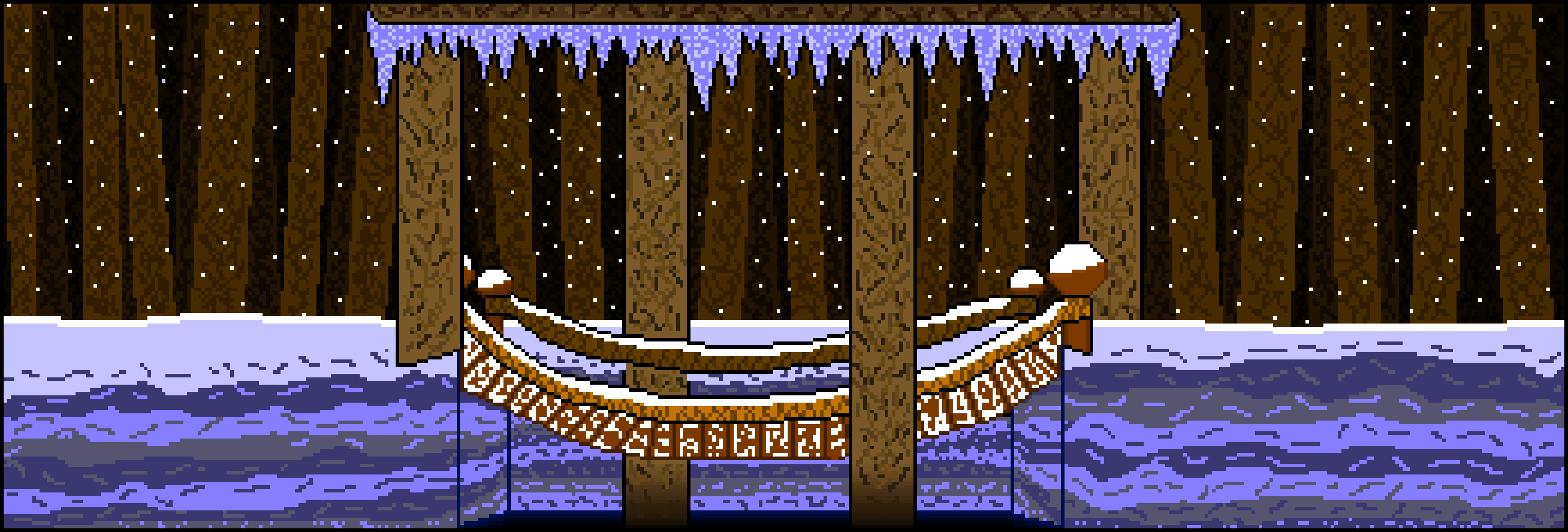 Snowdin sans scene (empty)