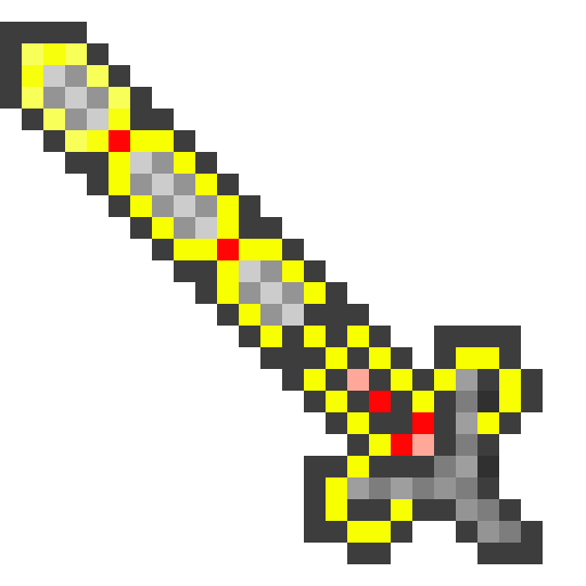 [9664c4] Terraria Hallowed sword