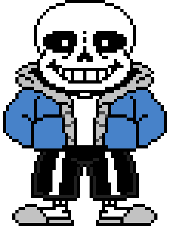 Undertale Sans Battle Sprite.