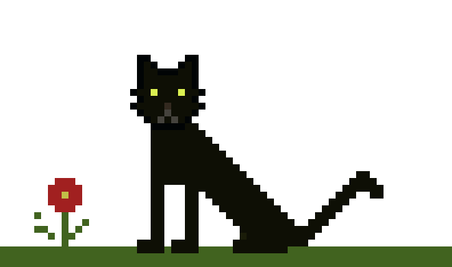 [1869f2] cat-pixelart